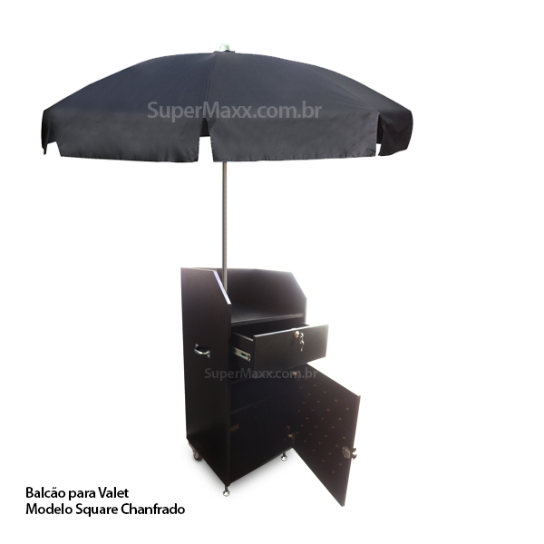 balcão para valet estacionamento
