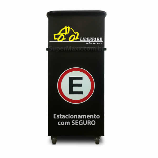 balcão de valet personalizado